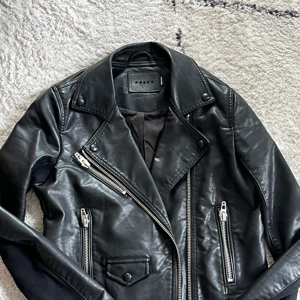 Women's Black Leather Jacket